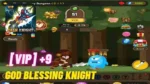 +9 God Blessing Cash Knight game screen