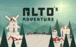 Alto's Adventure skiing down slopes