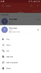 Call Recorder interface