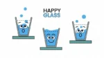 Happy Glass game interface