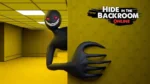 Hide in The Backrooms Nextbots gameplay
