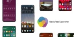 NewsFeed Launcher interface