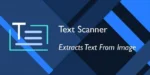 OCR Text Scanner in action