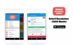 Oxford Vocabulary app interface