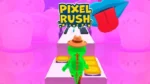 Pixel Rush game character