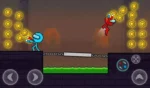 Red and Blue Stickman 2 gameplay